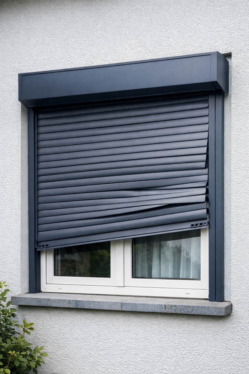 Avant dépannage volet Mons